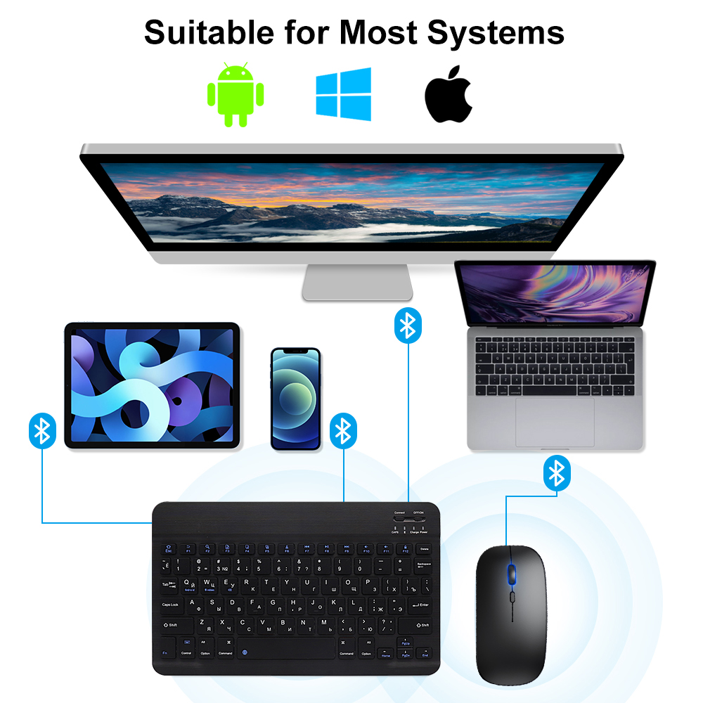 iPad 용 Bluetooth 키보드 및 마우스 Xia - Gaming Keyboard Mini 리뷰 및 가격