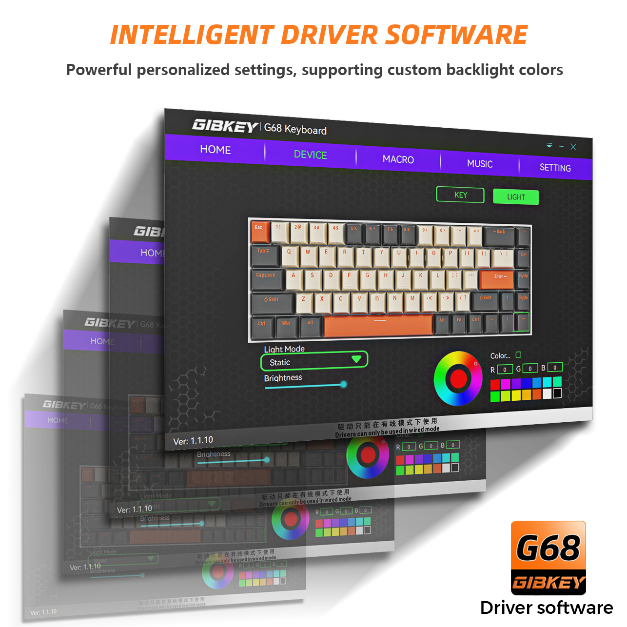 G68 게이밍 기계식 키보드, 무선 블루투스 핫 스왑  - Gaming Keyboard Thocky 리뷰 및 가격