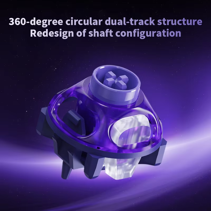 UFO 자기 스위치 360 °   듀얼 레일 디자인 R - Gaming Keyboard Hall Effect Switches 리뷰 및 가격