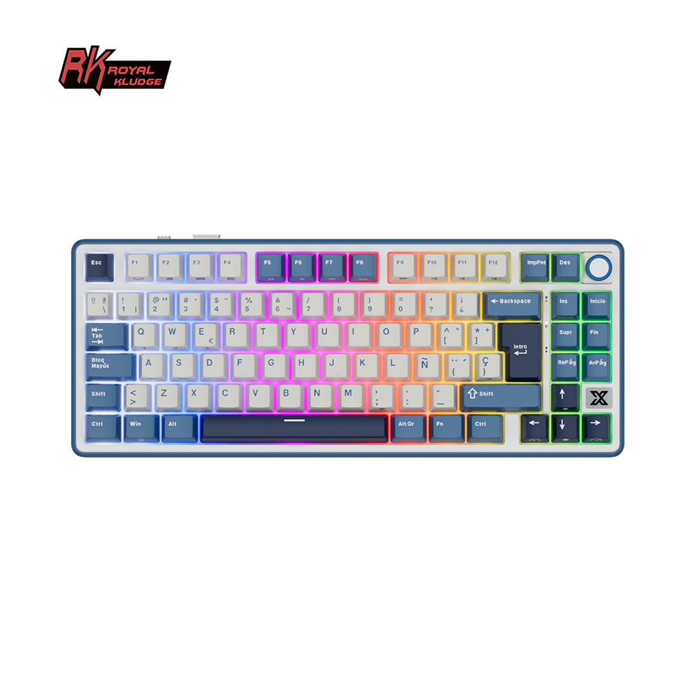 RK Royal Kludge X87 스페인어 무선 기계 - Gaming Keyboard Thocky 리뷰 및 가격