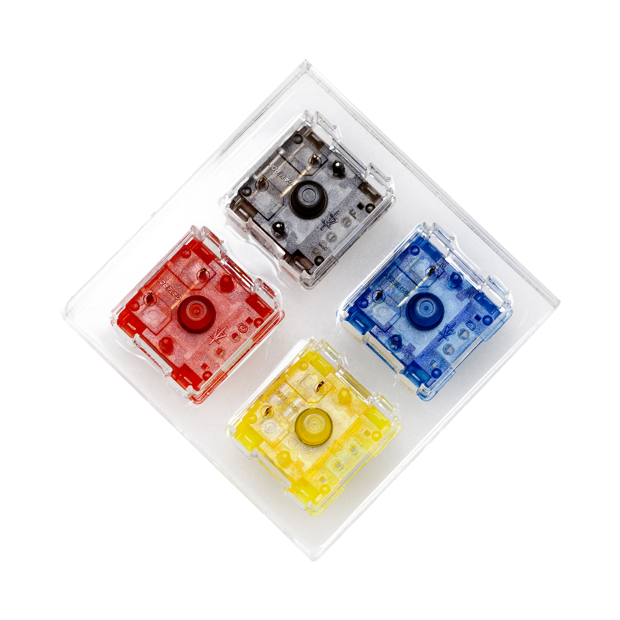 게이트론 4 스위치 테스터 스위치, 블랭크 키캡 아크릴 - Mechanical Switch Tester 리뷰 및 가격