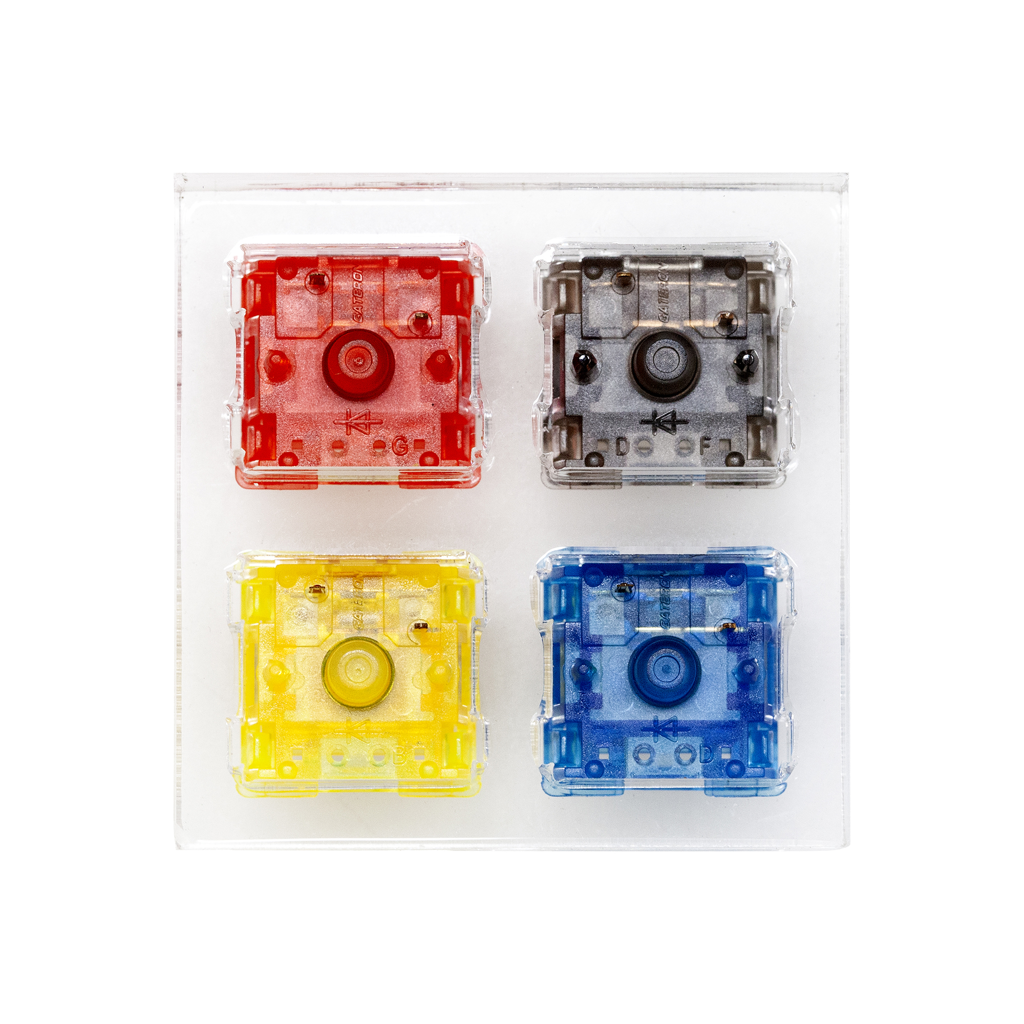 게이트론 4 스위치 테스터 스위치, 블랭크 키캡 아크릴 - Mechanical Switch Tester 리뷰 및 가격