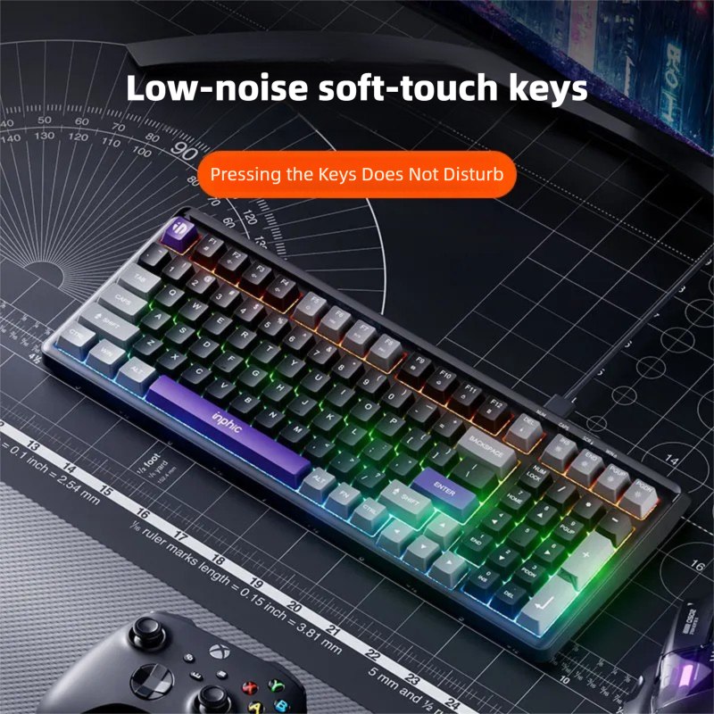 INPHIC V98 TYPE-C 유선 게이밍 키보드 9 - Gaming Keyboard No Noise 리뷰 및 가격