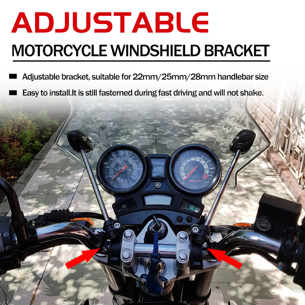 오토바이용 오토바이 조절 가능한 앞유리 브래킷, 22m - Gasket Mount Kit 리뷰 및 가격