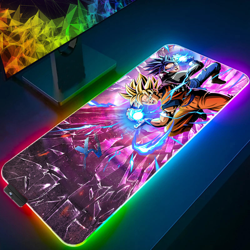 LED 마우스 패드 드래곤 볼 컴퓨터 노트북 애니메이션 - Gaming Keyboard En Mouse 리뷰 및 가격