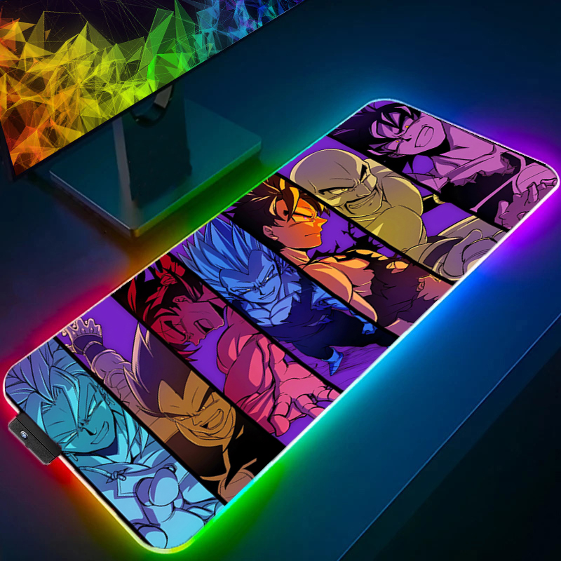 LED 마우스 패드 드래곤 볼 컴퓨터 노트북 애니메이션 - Gaming Keyboard En Mouse 리뷰 및 가격
