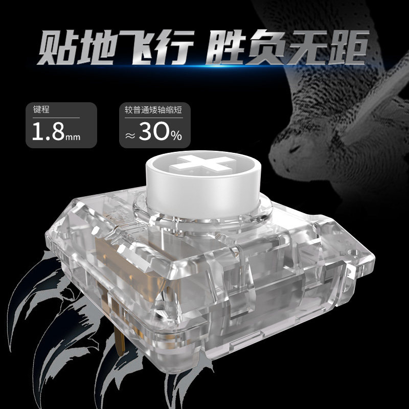 Kailh Choc 화이트 올빼미 스위치 미니 로우 프 - Gaming Keyboard Mini 리뷰 및 가격