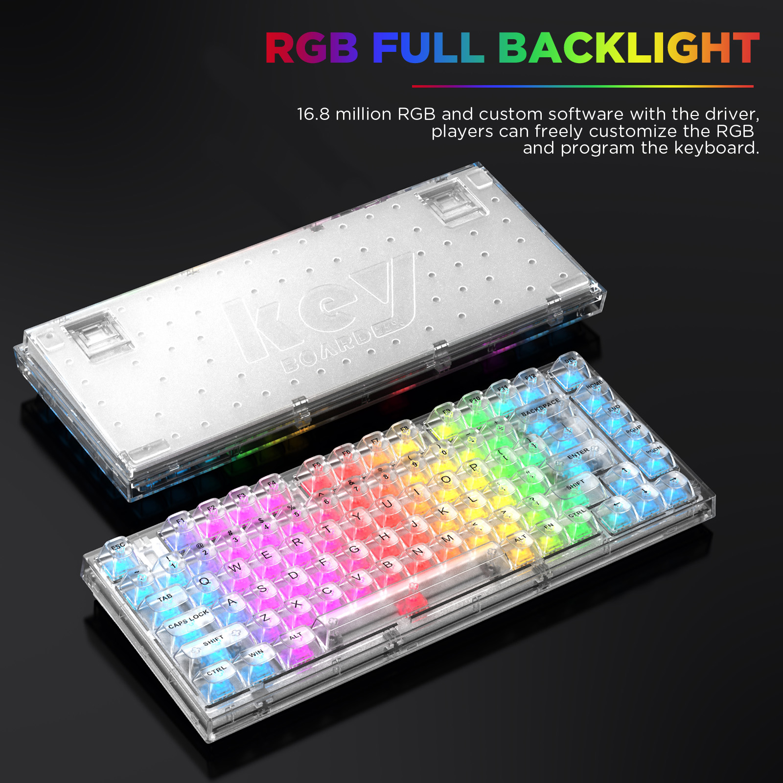 YUNZII X75 흰색 82 키 핫 스왑 가능 유선  - Gaming Keyboard Thocky 리뷰 및 가격