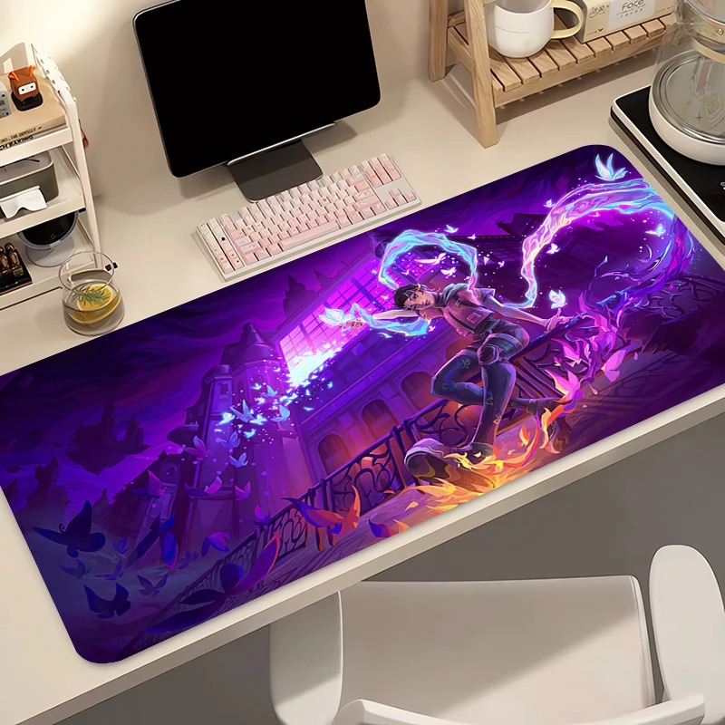 마우스 패드 게이머 컴퓨터 애니메이션 PC 발로란트 클 - Gaming Keyboard Easy To Clean 리뷰 및 가격