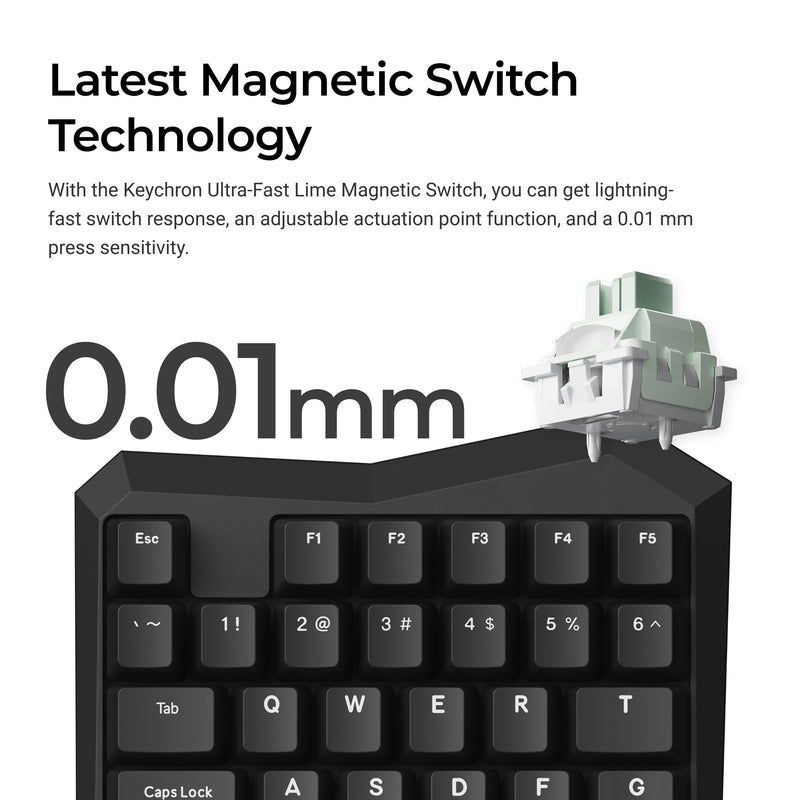 키크론 C0 HE 8K 유선 원핸드 마그네틱 스위치 게 - Gaming Keyboard 1 Hand 리뷰 및 가격
