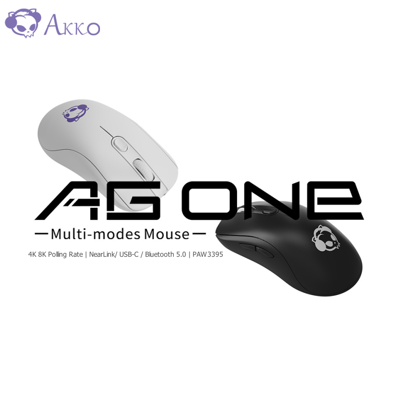 Akko AG ONE NearLink 무선 게이밍 마우 - Gaming Keyboard 1 Hand 리뷰 및 가격