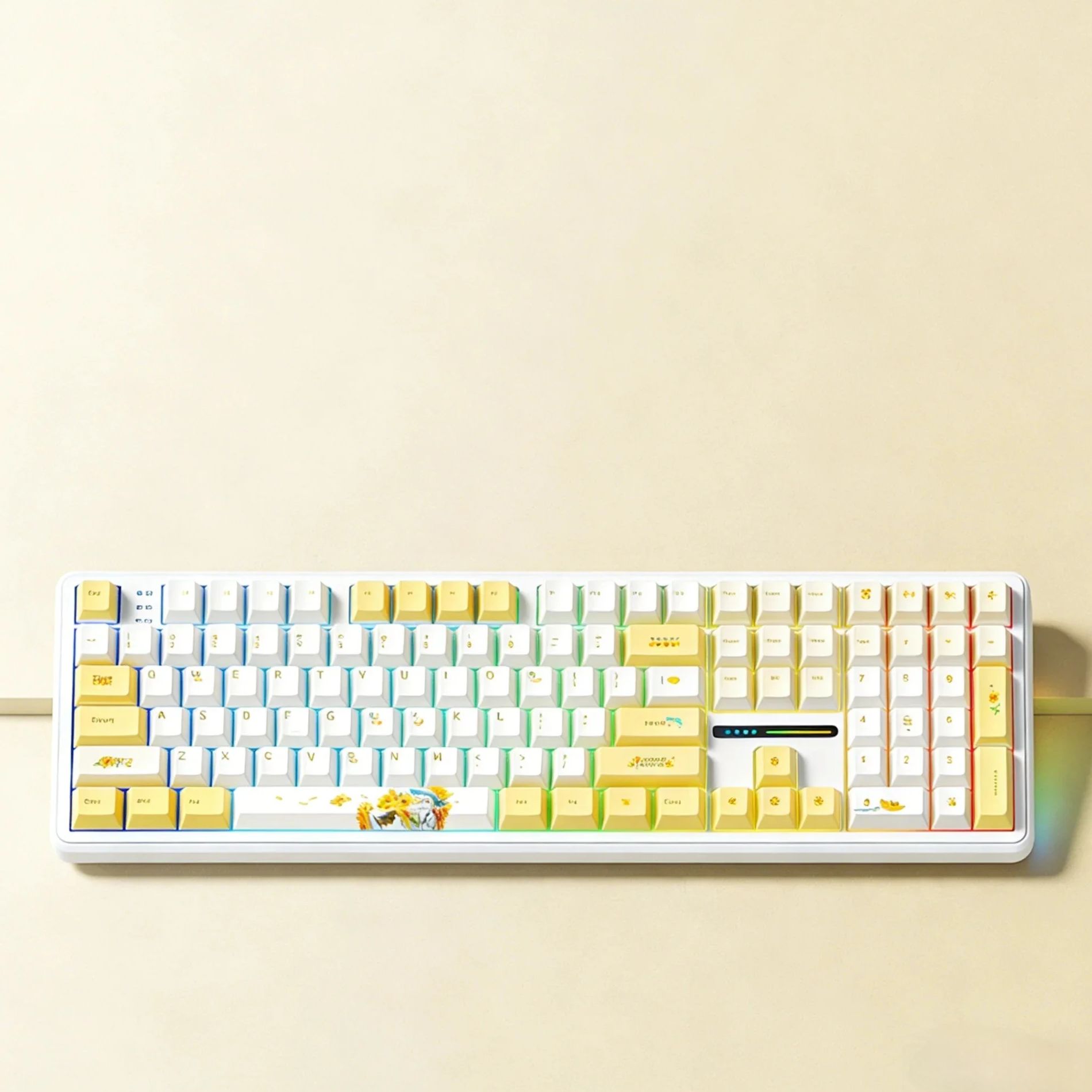 AULA F108 무선 키보드 저소음 스위치 게이밍 키 - Gaming Keyboard No Noise 리뷰 및 가격