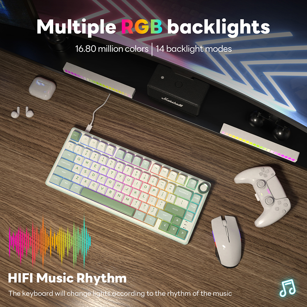 Royal Kludge RK R75 브라질 기계식 키보 - Gaming Keyboard Thocky 리뷰 및 가격