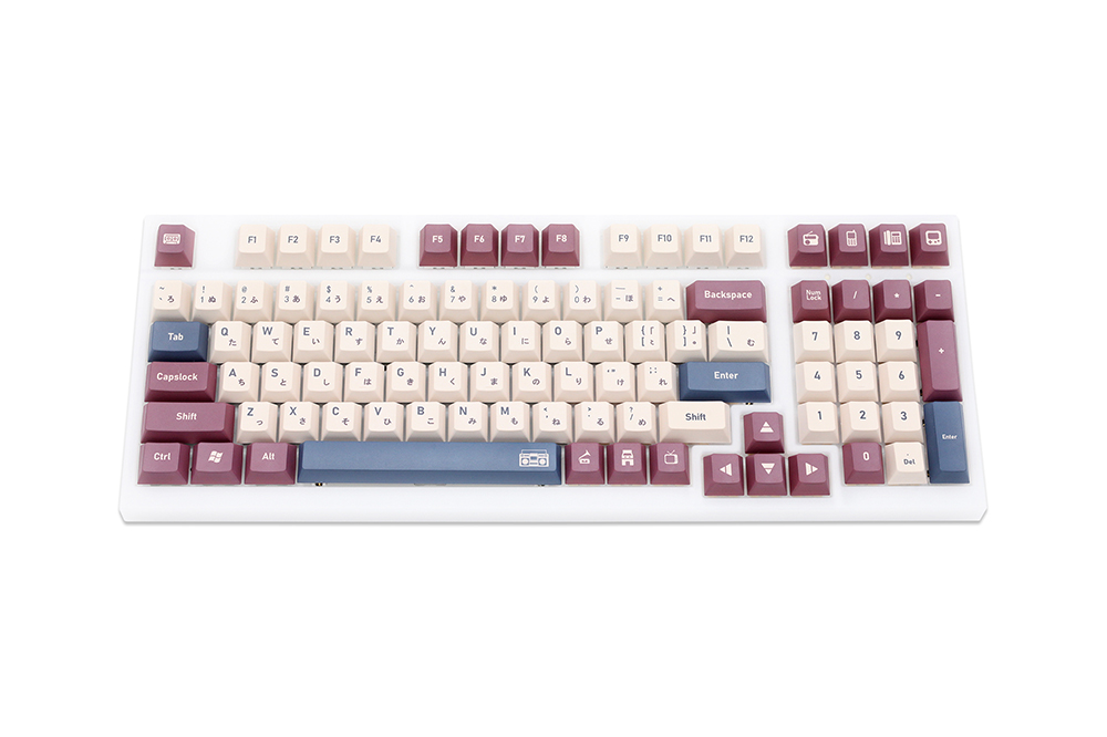 GKs-체리 프로파일 하프 슈가 밀크티 염료 하위 키캡 - Gaming Keyboard Half 리뷰 및 가격