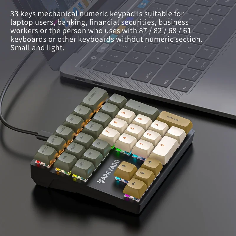 금융, 비즈니스, 33키 노트북 숫자 키보드에 적합한  - Gaming Keyboard 1 Hand 리뷰 및 가격