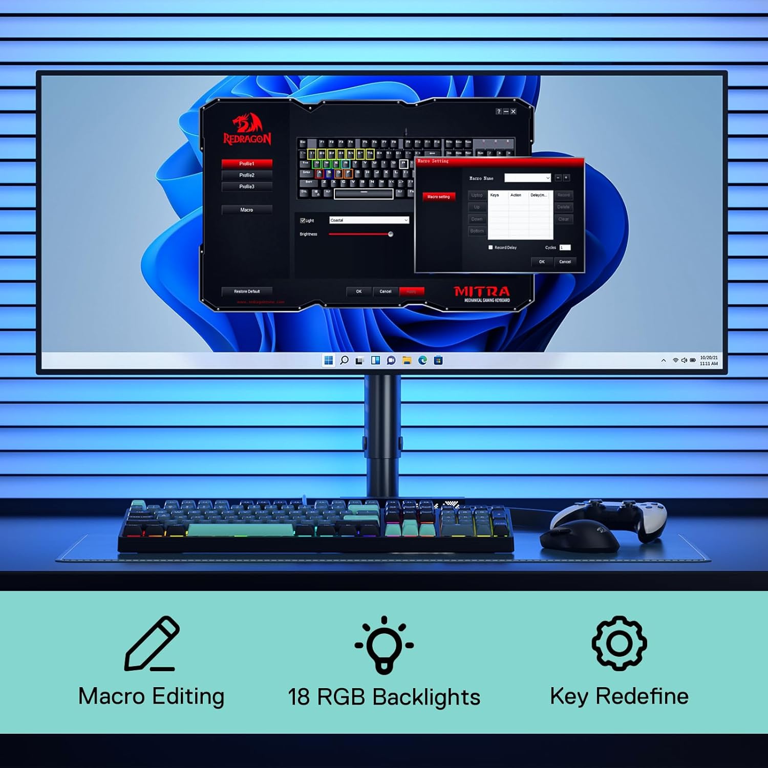 Redragon K582 SE 유선 RGB 104 키  - Gaming Keyboard Thocky 리뷰 및 가격