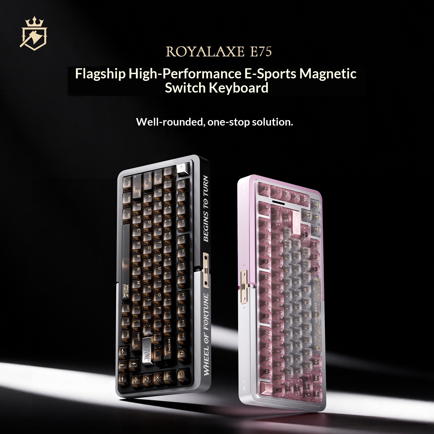 로얄액스 E75 HE 알루미늄 쉘 게이밍 키보드 홀 이 - Gaming Keyboard Hall Effect Switches 리뷰 및 가격
