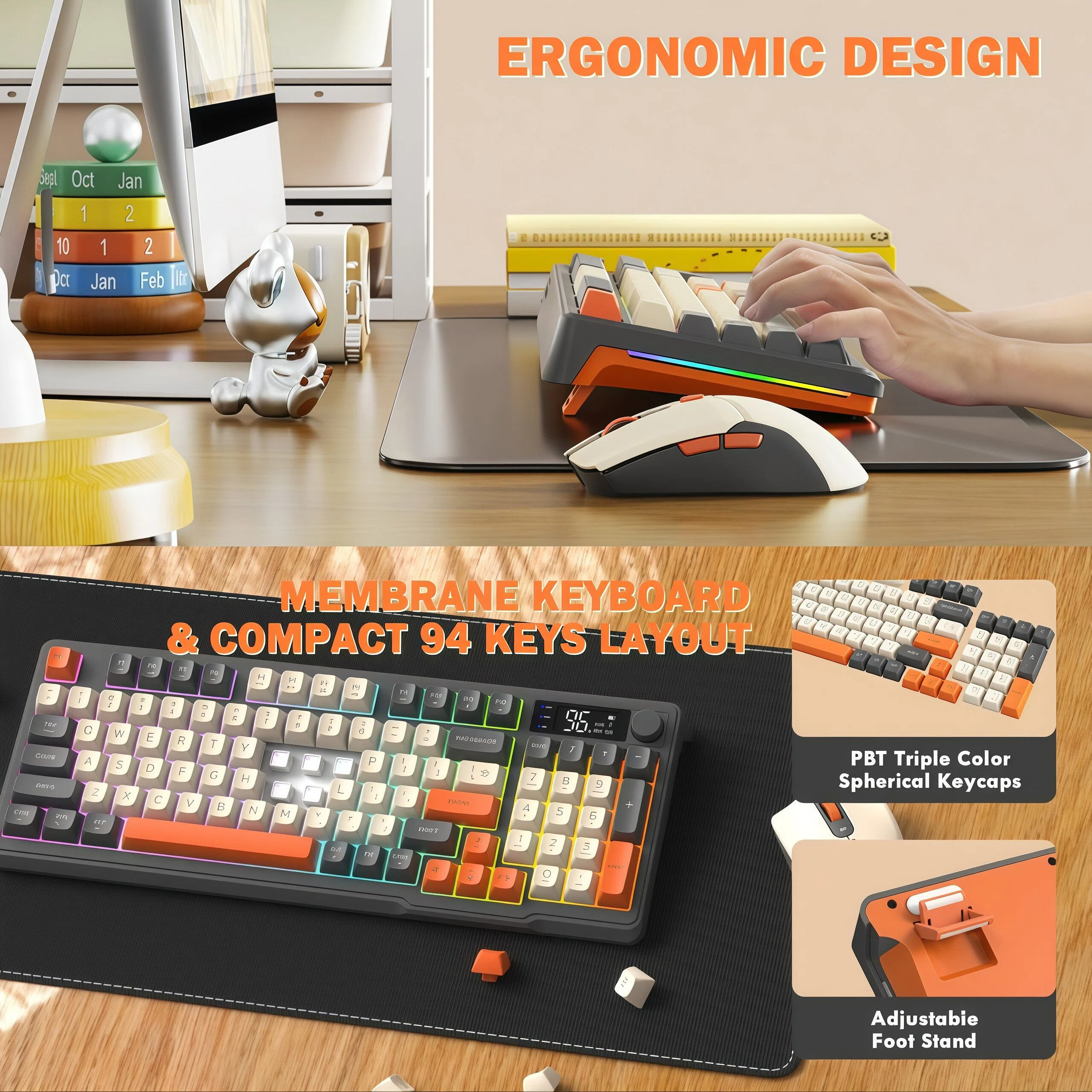 Freewolf T96 게이밍 무선 키보드 및 마우스는 - Gaming Keyboard Mouse And Headset Combo 리뷰 및 가격