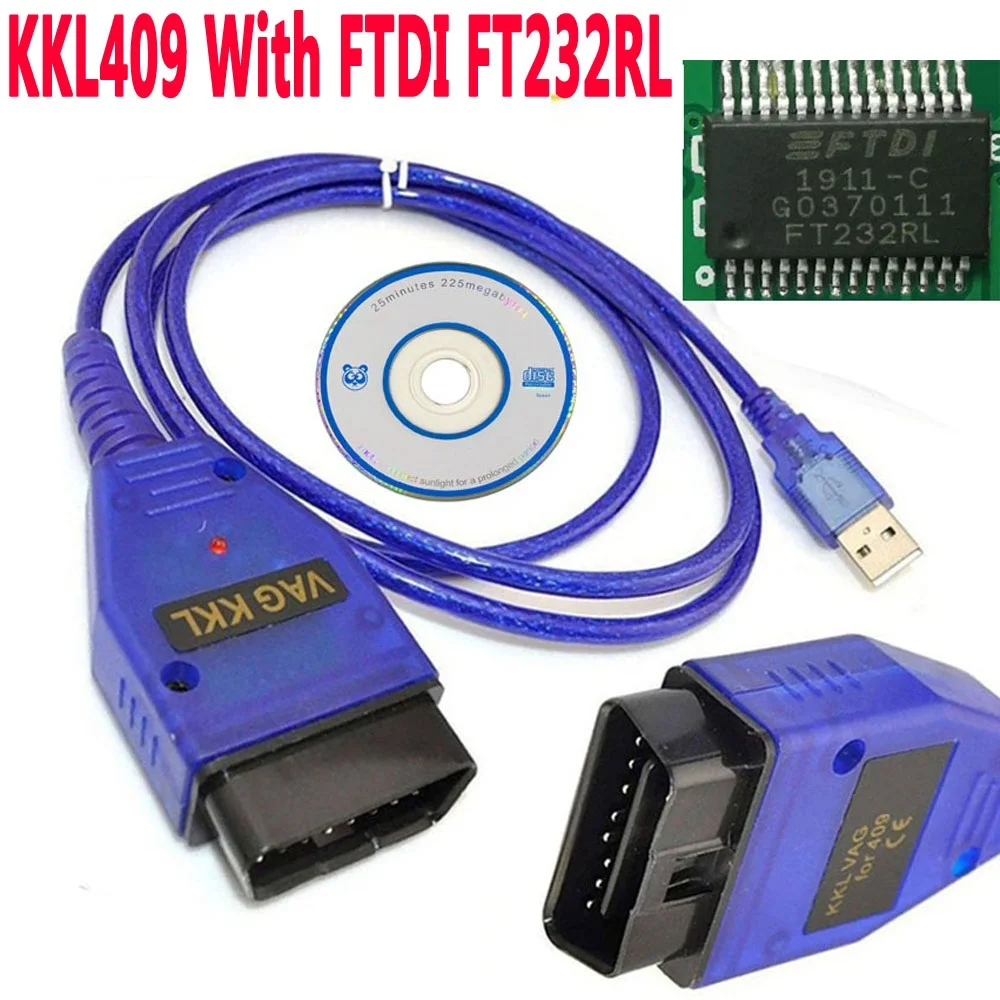 V 그룹 409 KKL 칩 obd2 자동차 자동차 진단 - Mechanical Switch Tester 리뷰 및 가격