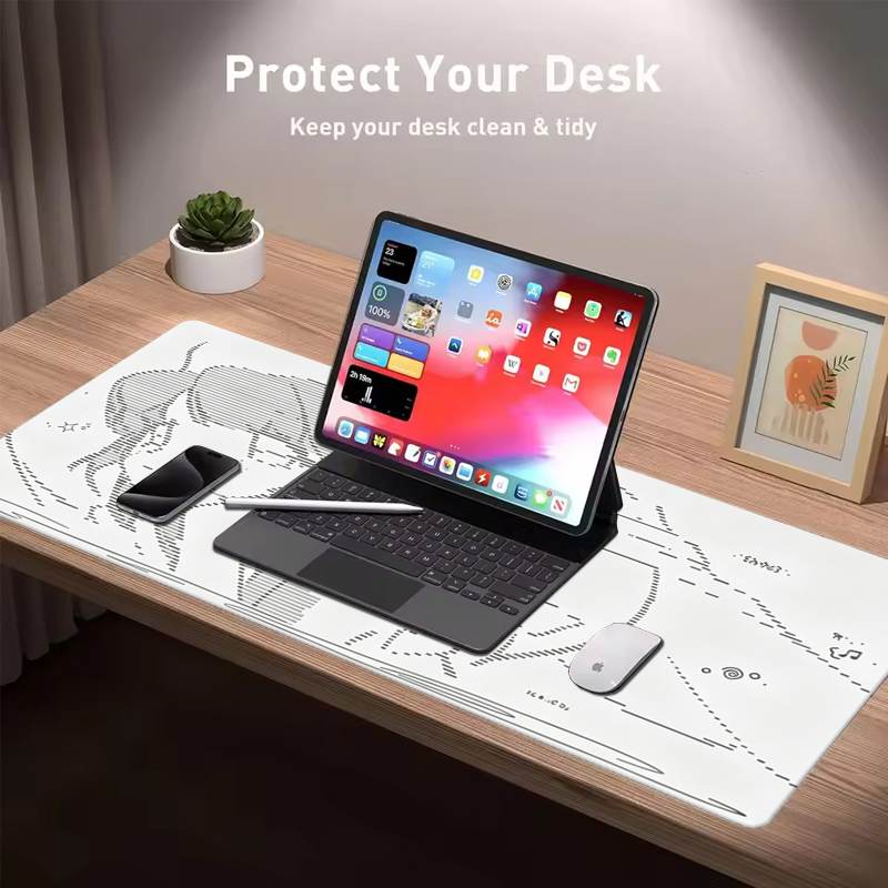 1Pcs 가죽 마우스 패드 애니메이션 엔젤 소녀 Y2k - Gaming Keyboard And Mouse 리뷰 및 가격