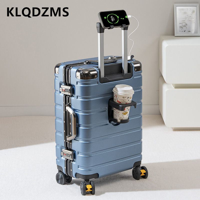 KLQDZMS 알루미늄 프레임 여행 가방 대용량 트롤리 - Aluminum Case 65 리뷰 및 가격