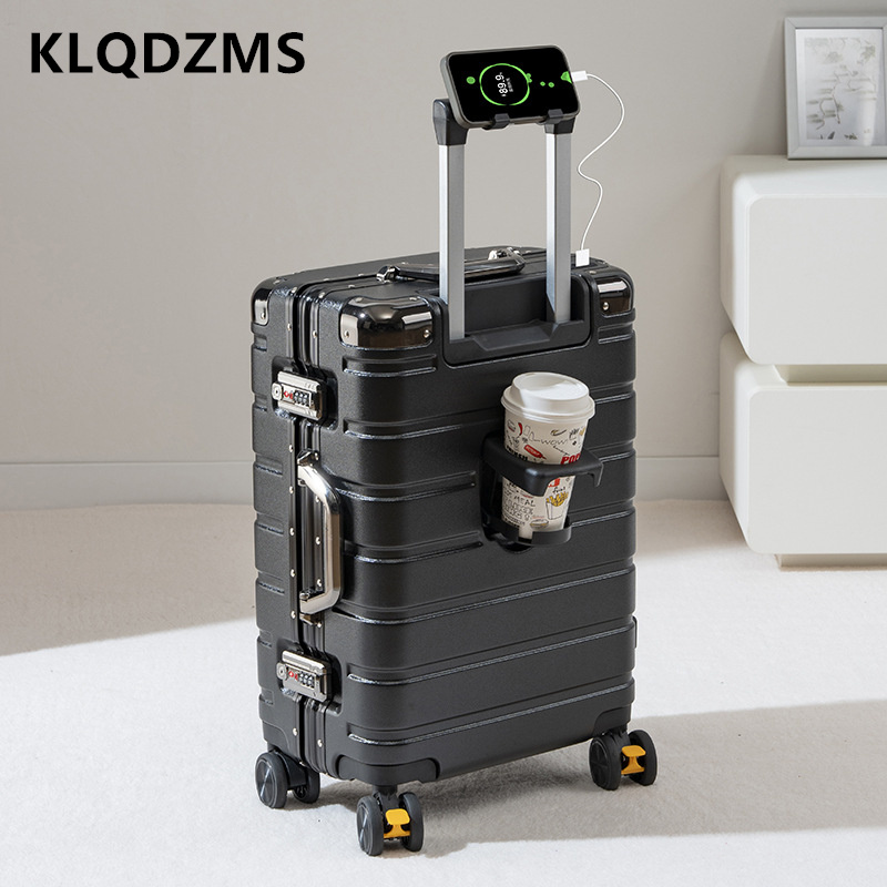 KLQDZMS 알루미늄 프레임 여행 가방 대용량 트롤리 - Aluminum Case 65 리뷰 및 가격