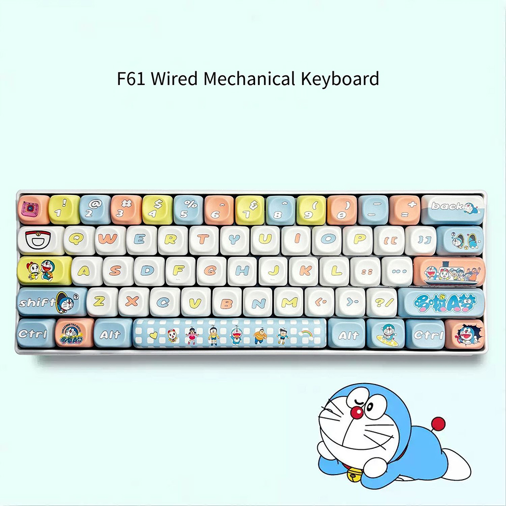 Cardcaptor Sakura 61 키 기계식 키보드 - Keyboard Gaming Blue Switch 리뷰 및 가격